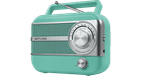 Muse M-056 AG – Compacte draagbare Retro Radio - Turquoise