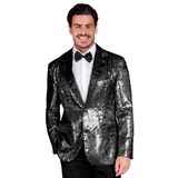 W WIDMANN MILANO Party Fashion - Fever Disco satijn glitter feestjas voor heren