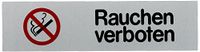 Alpertec 48070410 woordbord roken verboden zelfklevend