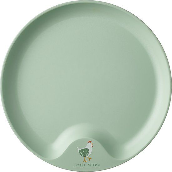 Mepal Mio Kinderbord - Little Farm - Magnetronbestendig