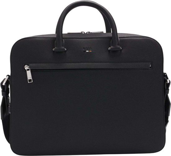 BOSS Business tas Schoudertas Ray Document Case Black Zwart