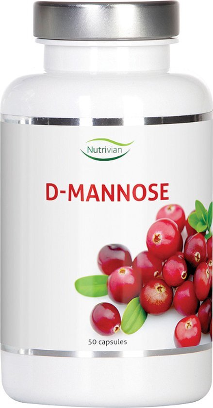 Nutrivian D-Mannose 500mg Capsules 50st