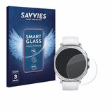 Savvies 3 Stuks Screenprotector - Geschikt voor Samsung Galaxy Watch 8 Classic (46 mm) - Transparant