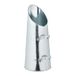 Relaxdays Kolenkit, 16 liter, ijzer, pelletemmer met 2 handgrepen, groot, kolenemmer openhaard, barbecue, zilver