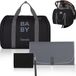 Lionelo Ida - Mom bag kinderwagentas - 2 interne thermo-zakken voor flessen - tas voor vochtige doeken - aankleedkussen -cosmeticatasje riem voor bevestiging aan de kinderwagen