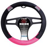 Simoni Racing Stuurwielhoes Pussycat - Zwart/Roze - 37-39cm
