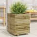 Maison Exclusive - Jardinière 40 x 40 x 49,5 cm en bois de pin imprégné