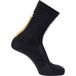 Salomon Pulse Race Flag Crew, chaussettes de course, noir