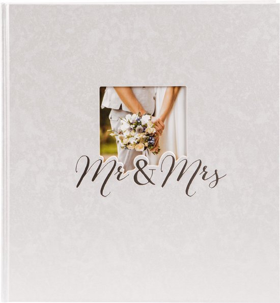 Goldbuch GOL-08388 trouwalbum Mr & Mrs als fotoboek