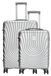 ENRICO BENETTI Calgary Kofferset 55+71,5 cm Zilver