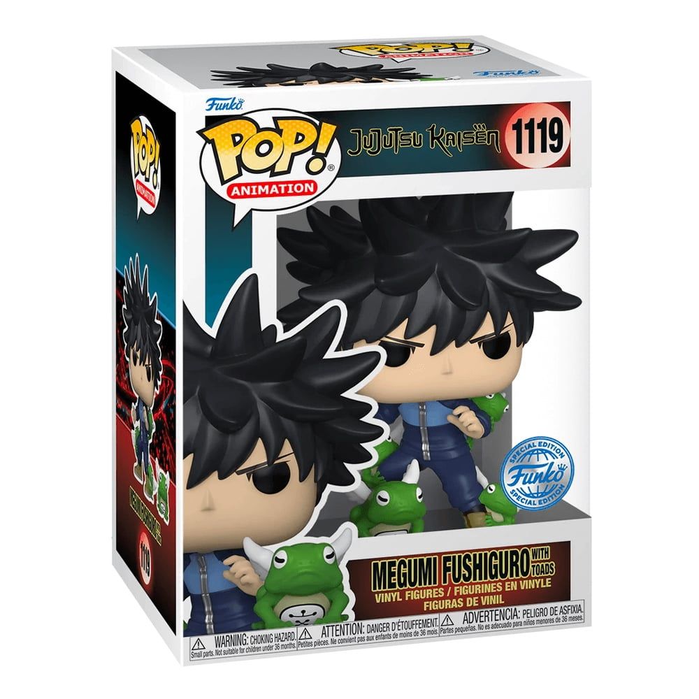 Funko Pop! - Jujutsu Kaisen - Megumi with Toads #1119