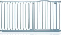 Safetots Klemhekje met Gebogen Bovenkant, 134cm - 143cm, Mat Grijs