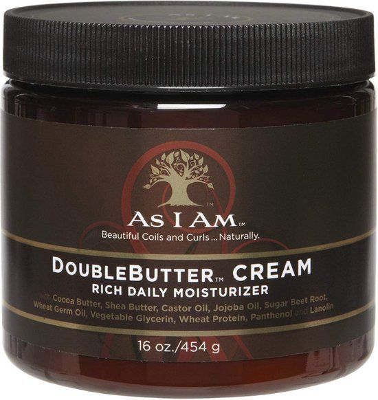 As I Am Naturally Double Butter Cream Rich Daily Moisturizing - 454g