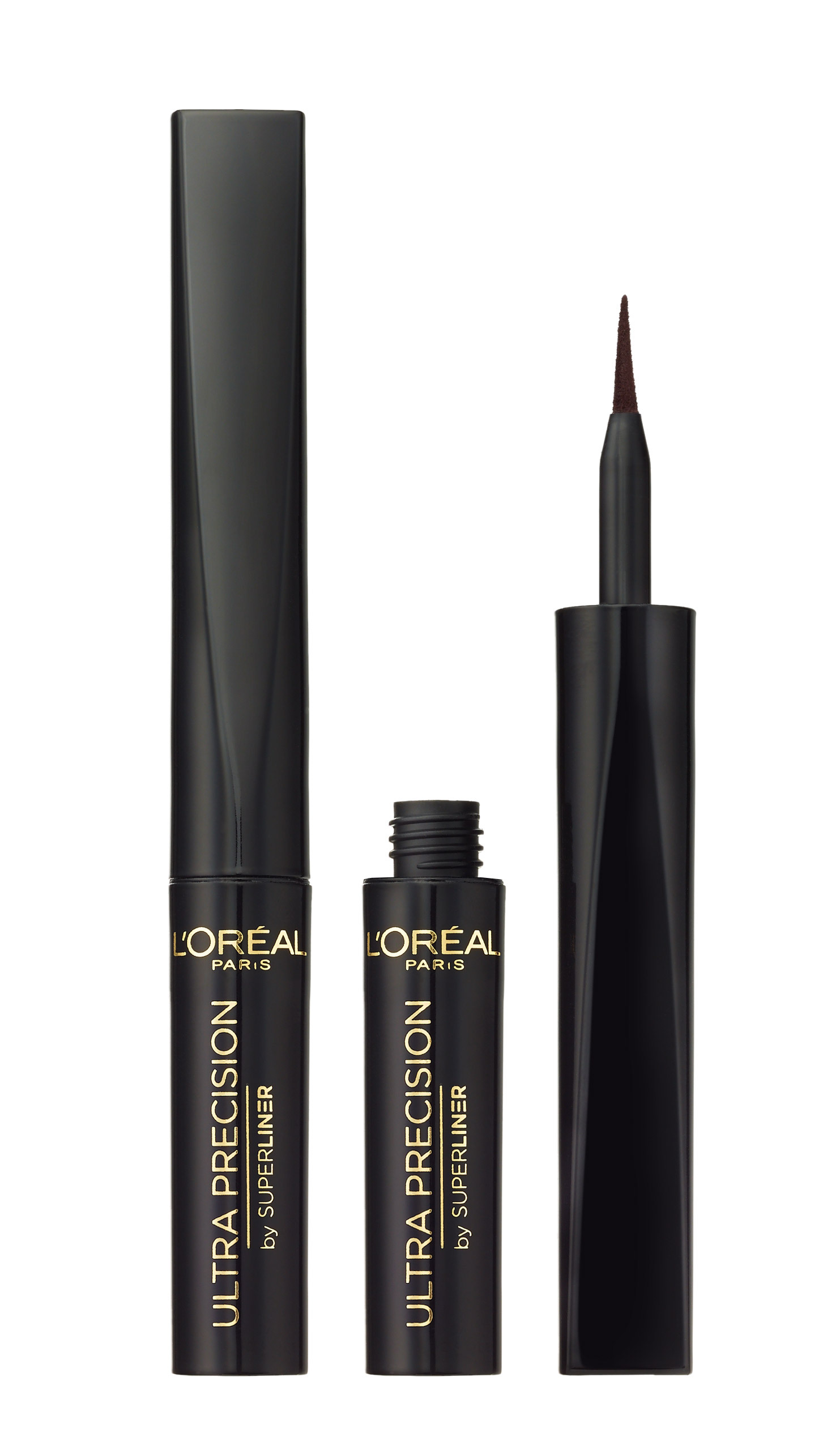L'Oréal Make-Up Designer Superliner Ultra Precision - 01 Black - Zwart - Liquid Eyeliner
