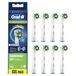 Oral-B CrossAction Brosse à dents avec technologie CleanMaximiser, Lot de 8 pièces