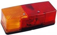 Hella Achterlicht 158x64x51 met Kentekenverlichting Links