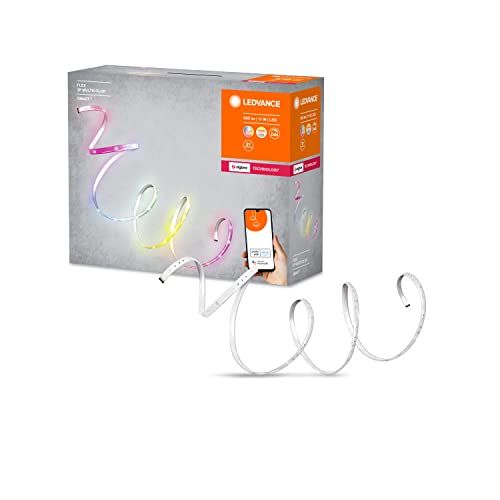 Ledvance Flexibele led-lichtbanden voor binnenruimte met Zigbee-technologie, 11 watt, 700 lumen, regelbaar wit en gekleurd licht, app-bestuurbaar, 4 stuks