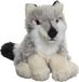 Nature Planet Knuffel Wolf - zachte pluche - 16 cm - wolven knuffeldier