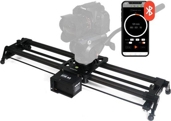 Konova P1 100cm Carbon Camera Slider (w/ KMS-S3) - Black