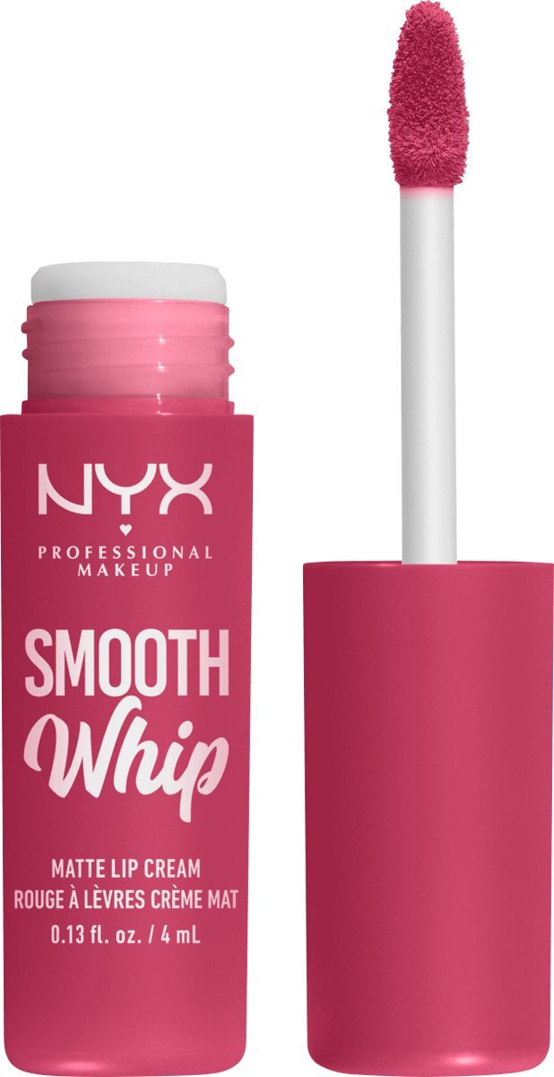 NYX Professional Makeup Lippenstift Smooth Whip Matte 18 Onesie Funsie, 4 ml