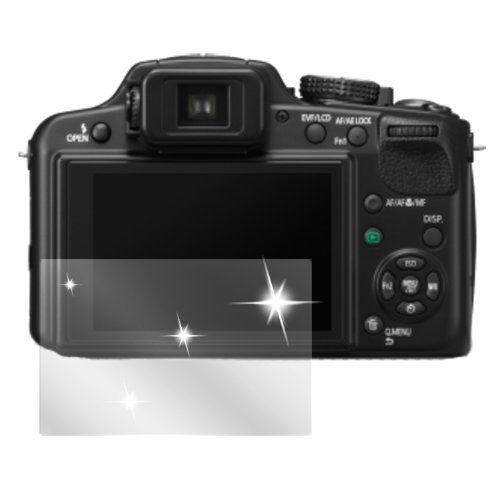 dipos I 6X beschermfolie helder compatibel met Panasonic Lumix FZ62 folie schermbeschermfolie