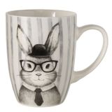 Boltze Home mok porselein haas paasdessin 330ml vaatwasserbestendig.
