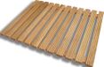 Castelmerlino Accessoires voor de douche, larikshout, natuur, 54 x 69 cm