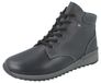 FINN COMFORT FinnStretch Trient, chaussure femme à lacets, noir, cuir lisse stretch - Taille : UK 6,5