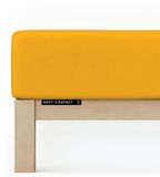 Schlafgut Soft Contact Jersey Flanel Drap-housse S - 90x190 - 100x200 196 Yellow Deep
