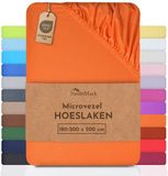 NatureMark Microvezel hoeslaken 180x200cm Terracotta
