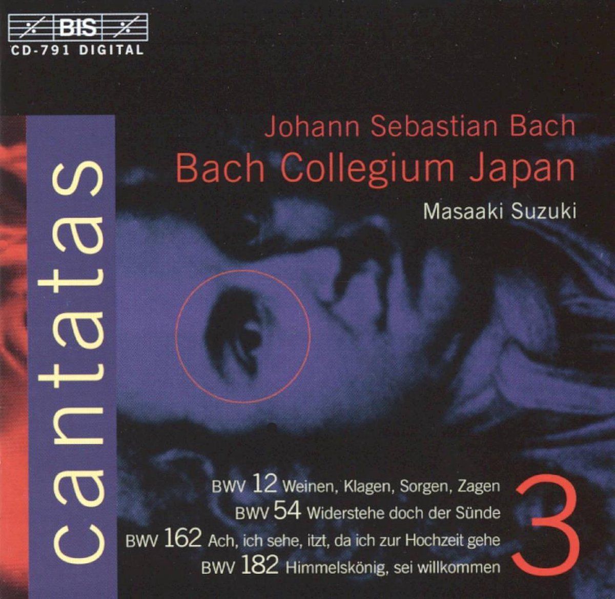 OUTHERE Bach: Cantatas Vol 3 / Suzuki, Bach Collegium Japan