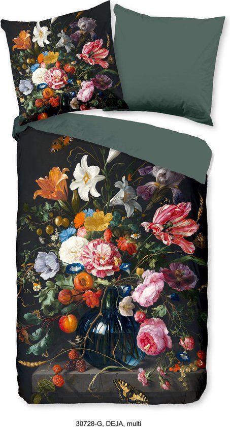 Good Morning Dekbedovertrek "bloemen" - Multi - 140x200/220 cm - Katoen