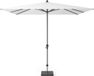 Platinum Sun & Shade Parasol à mât central Riva 275x275cm Blanc