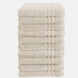 Byrklund Handdoek - Set van 10 - Hotelkwaliteit - 100% katoen (BCI) - 500 g/m² - 50x100 cm - Beige
