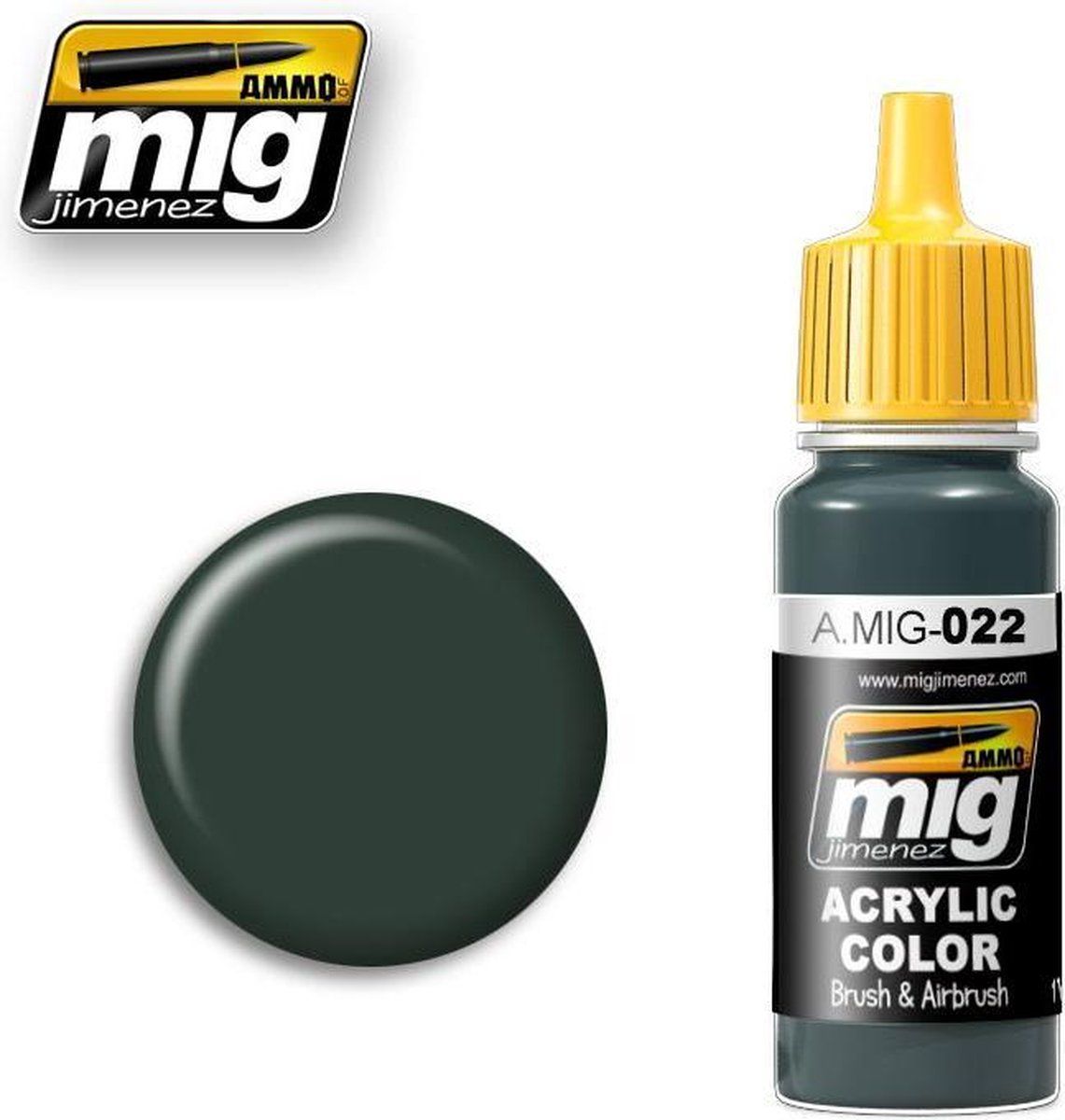 AMMO MIG-0022 3B Au Basic Protector Alkidno-Uretanovaya Acrylverf (17 Ml), Multicolor