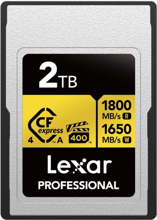 Lexar Pro Gold 2TB 4.0 CFexpress Type A VPG400