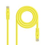 Monkey Ladder Netwerkkabel RJ45 LSZH CAT.6A UTP AWG24, geel, 25 cm