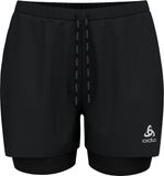 Odlo 2-in-1 Loopshort Essential ZWART - Maat XS