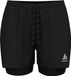Odlo 2-in-1 Loopshort Essential ZWART - Maat XS