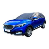 Sakura SS5385 Extra Large Grey Car Top Cover - Vorstbescherming Waterbestendig - Universeel Easy Fit - Kies uit 4 maten, grijs