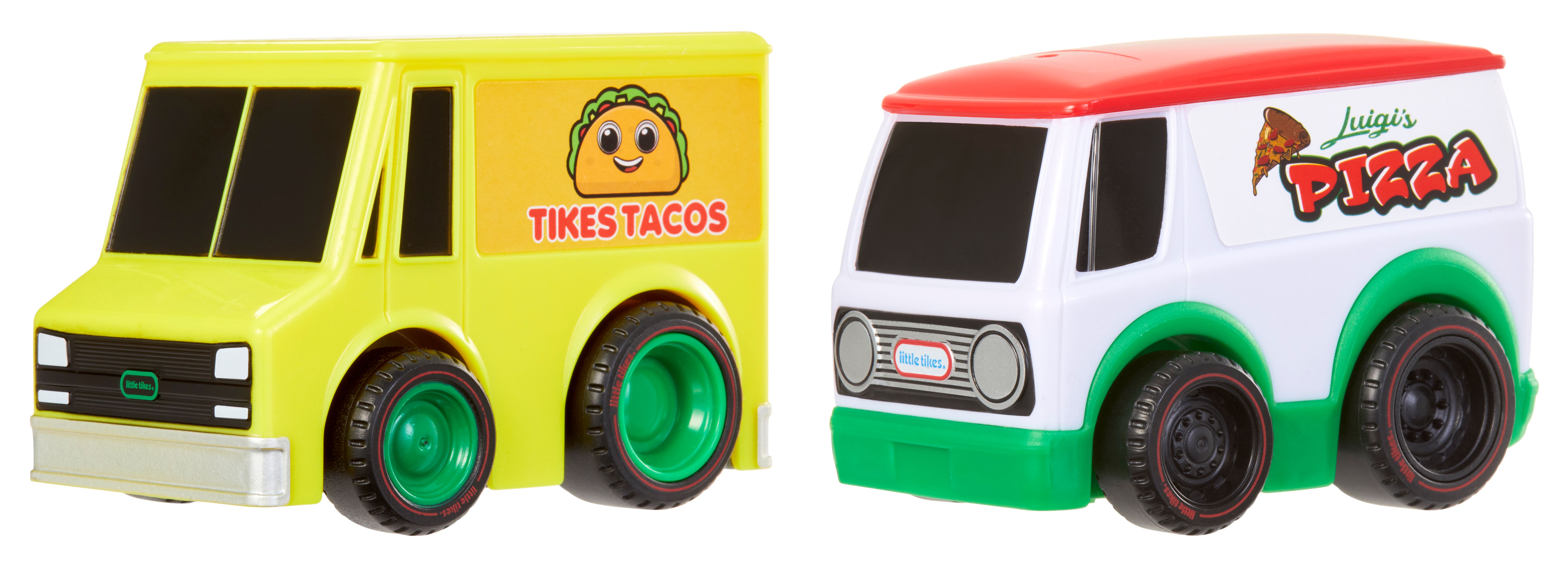 Little Tikes Crazy Fast - auto's dubbelverpakking (serie 2) - Dine Dashers - 2 stuks
