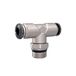 Riegler TS3810MSVUNI T-steekschroefverbinding universeel short draaibaar 3/8 schl-A-Ø 10 conisch dichtend messing vernikkeld