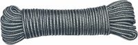 AMIG Corde Paracord - 20 mètres - 4mm - 100kg - PP/PE - vert armée/blanc