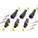 TE Connectivity Set AMP-Superseal 1,5 mm Series aantal polen totaal 1 rastermaat: 6mm 30S002 1 S