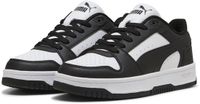 PUMA Rebound Slam Lo Jr Sneakers Unisex Kinderen Synthetisch Rubber Wit/Zwart