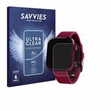 Savvies Screenprotector voor Reflex Active Berry AMOLED 1.85" - Folie Beschermfolie transparant 6 Stuks