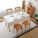 Nappe en PVC pour intérieur et extérieur, imperméable et résistante aux taches, dimensions 140 x 140 cm
