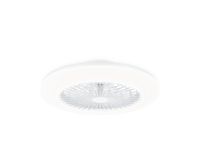 Philips Hue Philips Amigo Ventilator - Energiezuinige LED verlichting - Plafondlamp - Instelbare kleurtemperatuur - 57,5 cm diameter - Afstandsbediening - Wit met glinstereffect