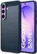 Techsuit Carbon Silicone Back Cover - Blauw