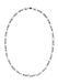 Gaya Leo E-Commerce Ltd. Gaya Necklace Silver Koper 59 cm